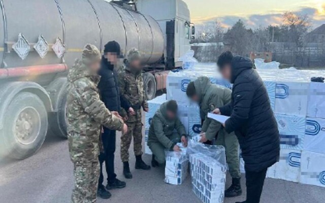 В Казахстане пресечена попытка ввоза  безакцизных сигарет