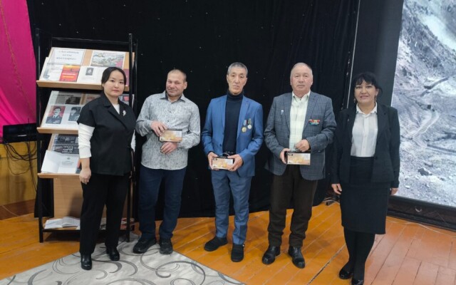 В районе Бәйтерек состоялся круглый стол «Ауғанның отты жылдары»