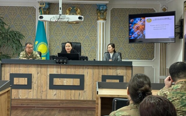 В региональном командовании «Батыс» обсудили профилактику кори