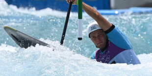 Гребной слалом: Казахстанец Александр Куликов завоевал 