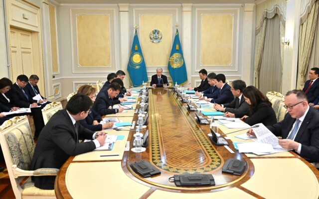 Глава государства провел совещание по проекту Digital Qazaqstan