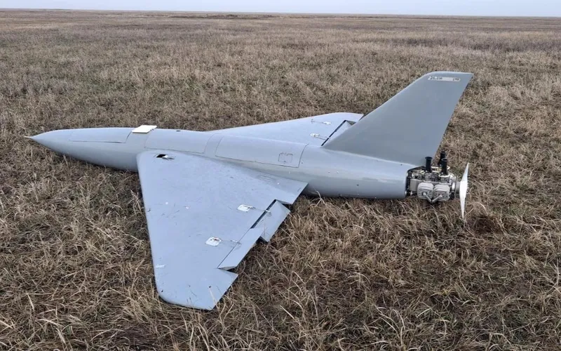 Беспилотник упал на западе Казахстана