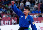 Дзюдошы Нұрқанат Серікбаев Грузиядағы Grand Slam турнирінің чемпионы атанды