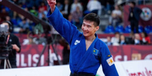 Дзюдошы Нұрқанат Серікбаев Грузиядағы Grand Slam турнирінің чемпионы атанды
