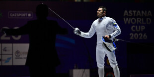 Шпажист Руслан Курбанов завоевал «серебро» Кубка мира в Астане
