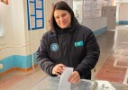 Призер Олимпийских игр проголосовала на референдуме в Уральске