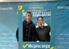Қаратөбелік Абдрахмановтар отбасы дауыс берді