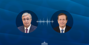 Состоялся телефонный разговор Главы государства Касым-Жомарта Токаева с Президентом Израиля Ицхаком Герцогом