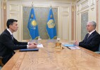Глава государства принял председателя правления АО «НАК «Казатомпром» Меиржана Юсупова