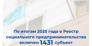 В Казахстане число социальных предпринимателей за год выросло почти в два раза