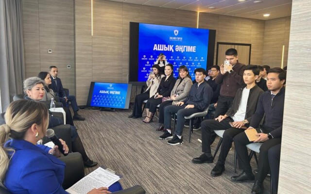 В Уральске  состоялся молодежный форум «Открытый диалог»