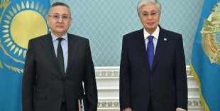 Президент ҰҚШҰ Бас хатшысы Таалатбек Масадыковты қабылдады