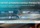 Правительство одобрило инвестиционное соглашение по строительству деревообрабатывающего завода в Северо-Казахстанской области