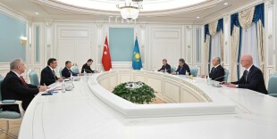 Глава государства принял Вице-президента Турции Джевдета Йылмаза