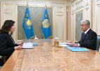 Мемлекет басшысы Оқу-ағарту министрі Жұлдыз Сүлейменованы қабылдады
