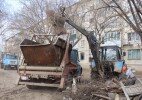 На  трассе  Уральск – Саратов на период  субботников открыта площадка для сбора крупногабаритного мусора