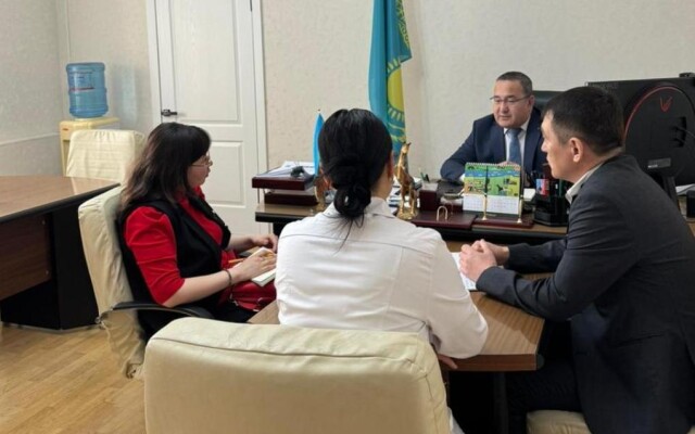 Орал емханасында бұқаралық ақпарат құралдары өкілдеріне арналған пресс-тур өтті