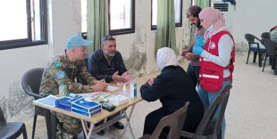 Казахстанские миротворцы оказали медицинскую помощь свыше 90 жителям Трунжи близ Голанских высот