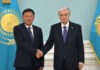 Мемлекет басшысы Xinjiang Lihua компаниясы директорлар кеңесінің төрағасы Чжан Цихайды қабылдады