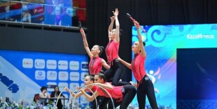 Казахстан завоевал «серебро» чемпионата Азии по художественной гимнастике
