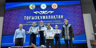 Бөкей ордасы ауданы: Денгизбаев шәкірттері дода чемпионы