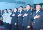 Бөкейде мамыр мерекесіне арналған салтанатты жиын өтті