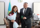 Тасқалада көп балалы анаға «Алтын алқа» табысталды