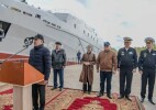 Крупнейшее судно страны отправилось в Каспий