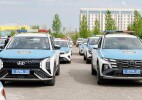 Оралда полицейлерге жаңа қызметтік автокөліктер табысталды