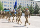 В Алматы проводили третий состав миротворцев на Голанские высоты