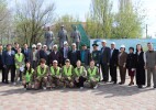 Бәйтерек ауданында Чернобыль ардагерлеріне құрмет көрсетілді