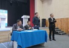 Бәйтеректе пікірсайыс алаңында кездесу өтті
