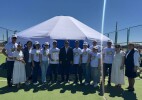 Жас ауылына мектеп түлектері сый жасады