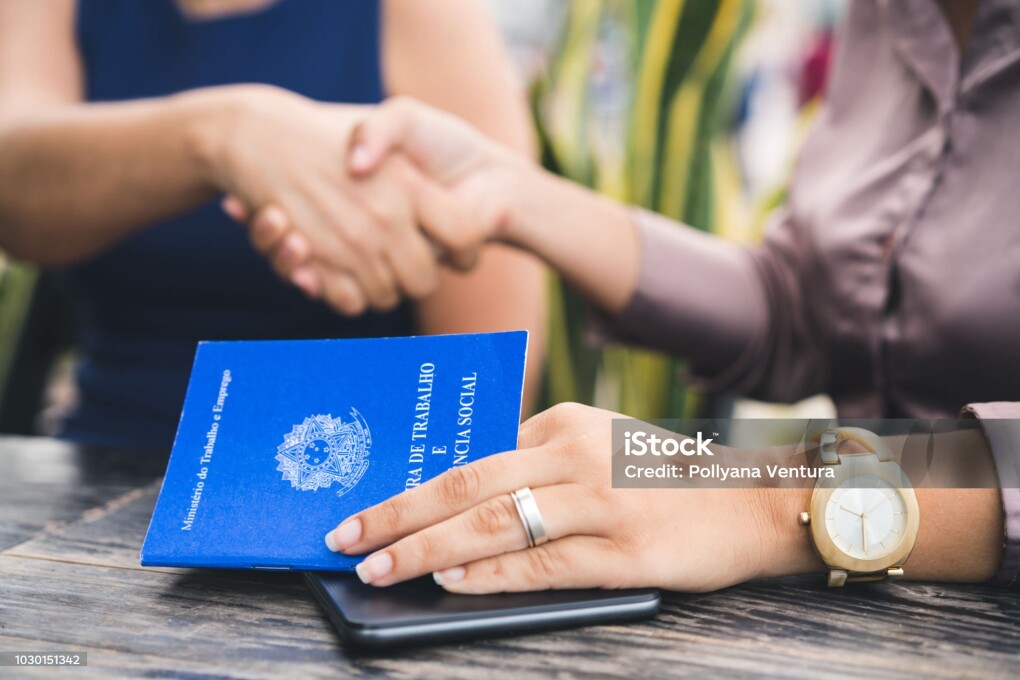 Business meeting at the coffee shop with documents