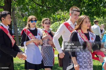 06/23/2018: The picture was taken in Russia, in the city of Orenburg. During the public event dedicated to the Alumni Day "Spring Ball"