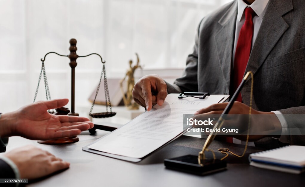 The boss is pointing in the face at the helper who misbehaved in business or legal matters in law firm office. Legal law, advice deal justice and law concept.