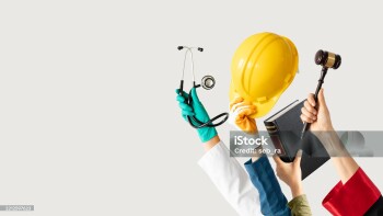 Hands up for education on isolated background