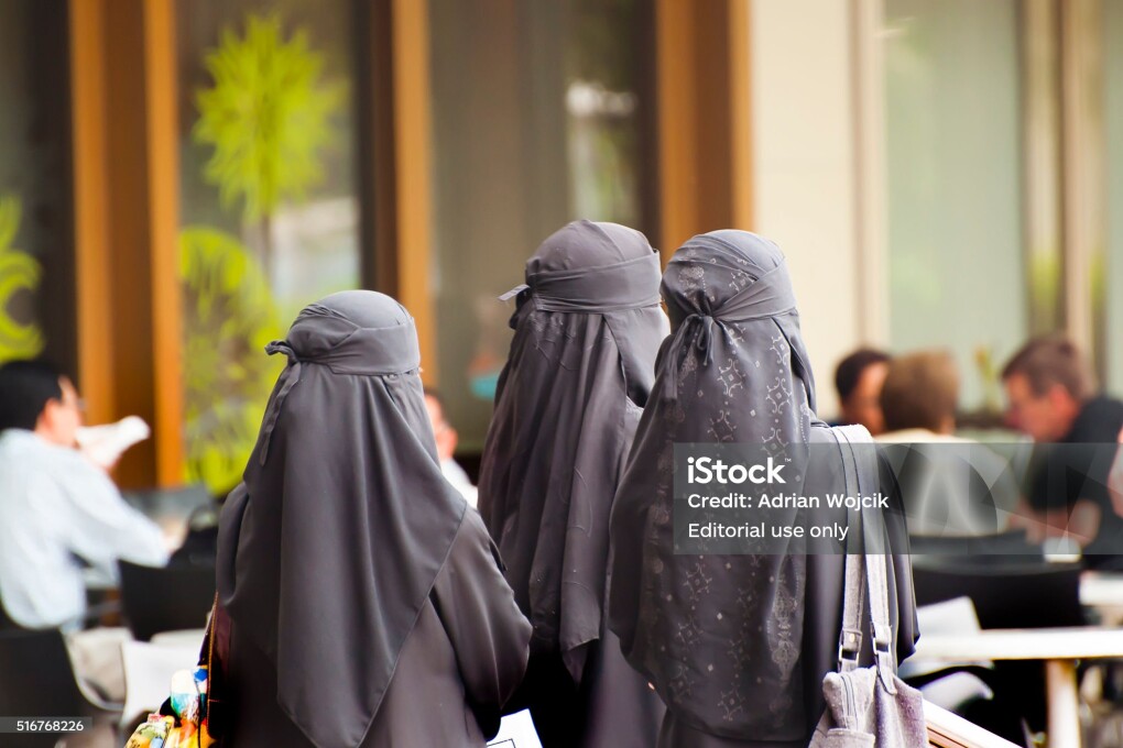 Kuala Lumpur, Malaysia - November 26, 2010: Muslim Women in Hijab in the capital city