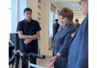 БҚО-ға іссапармен келген Зүльфия Байсақова бірқатар әлеуметтік нысандарды аралады