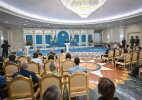 Глава государства выступил на церемонии награждения работников СМИ