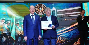 Аким ЗКО поздравил с Днем казахстанской полиции