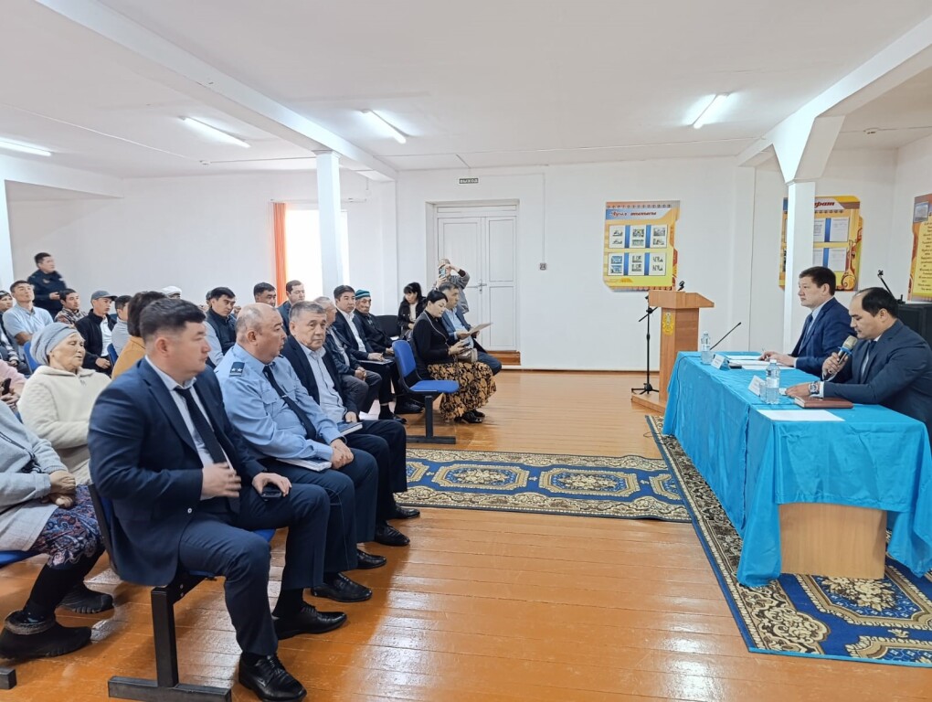 Встреча с сельчанами 3