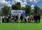 Әке мен бала спорттық додада бақ сынады