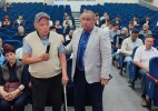 Аким Уральска встретился с населением в рамках отчетных встреч