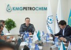 Теңіздегі газ бөлу кешенінің құрылысы қарқын алуда