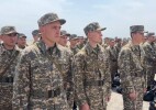 Запастағы сарбаздар дрон басқаруды үйренуде