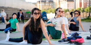 В Астане пройдут бесплатные занятия по йоге