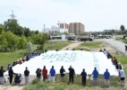 «Таза Қазақстан»: молодежь провела экологическую акцию в Астане