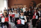 Бәйтеректе үздік оқушылар марапатталды