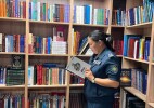 Шыңғырлаулық тәртіп сақшылары «Кітап оқитын ұлт» жобасына қолдау білдірді